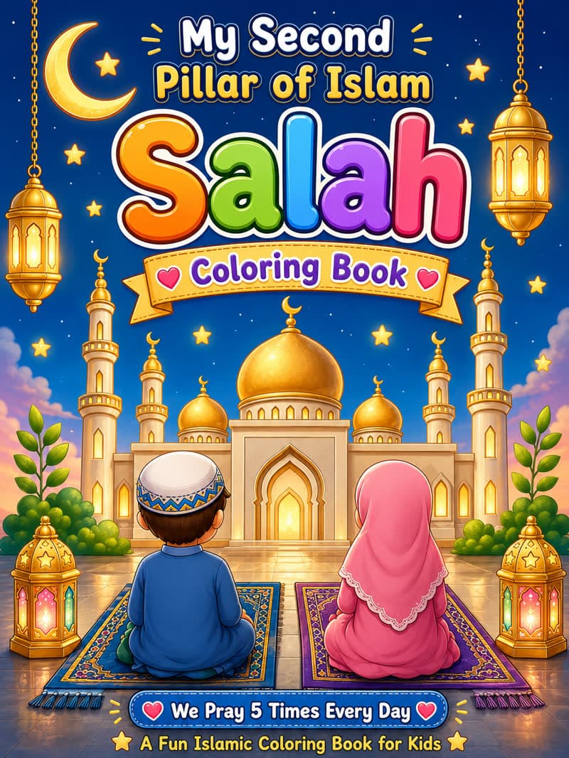 My Second Pillar of Islam – Salah Coloring Book